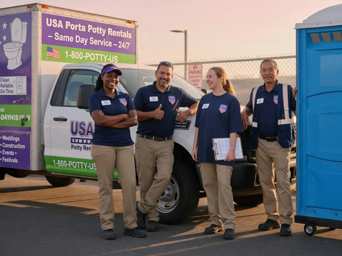 Porta Potty Rental company in Ridgely, MD